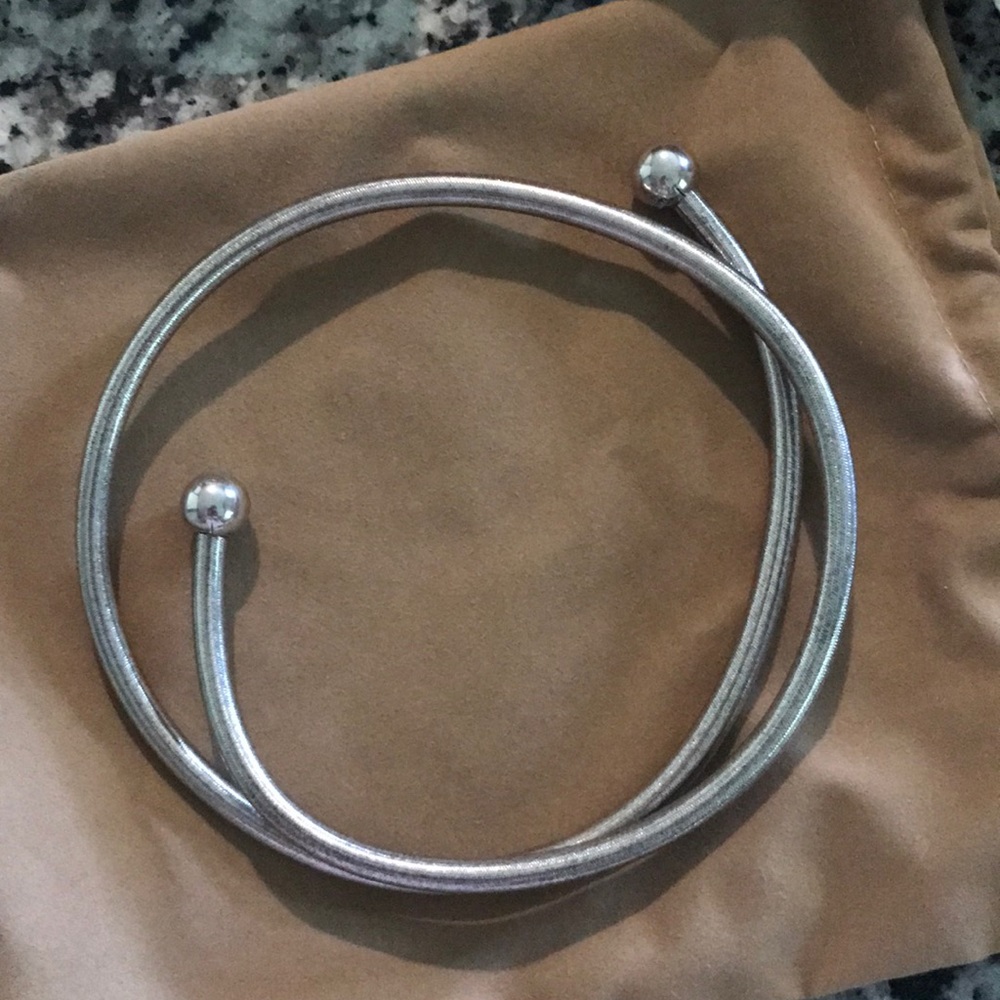 Italian sterling silver 4 in 1 necklace/bracelet